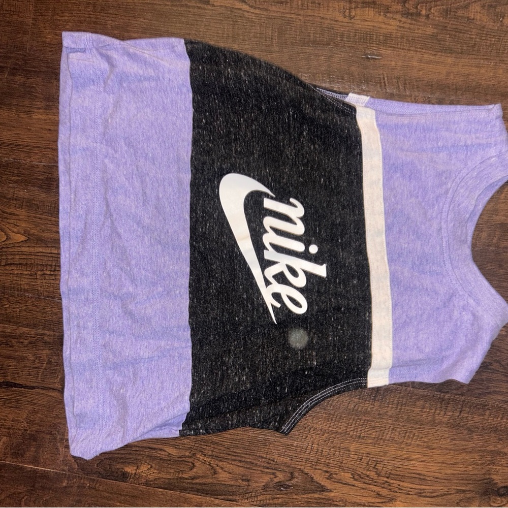Nike Lavender and Black Tee